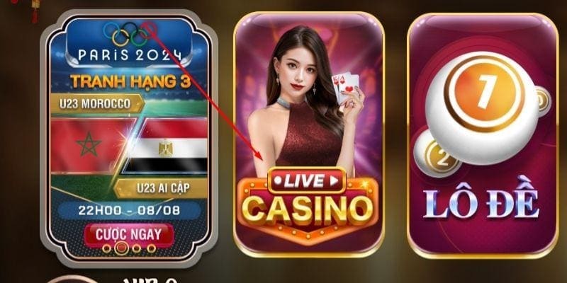 Casino ấn tượng có mặt tại cổng game