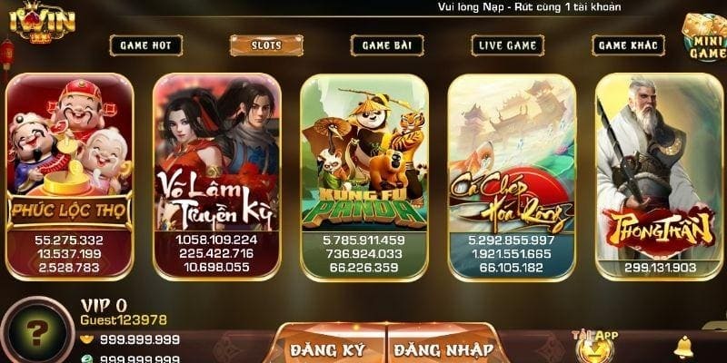 Slot game sôi động với đa dạng chủ đề